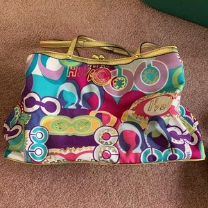 Coach bag- next to new!